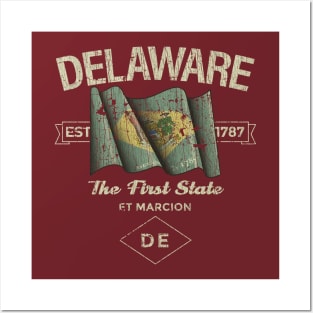 Delaware 1787 Posters and Art